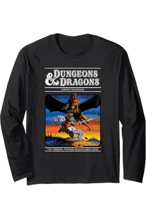 Dungeons & Dragons Vintage Expert Rulebook Langarmshirt