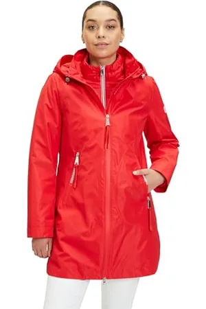 Betty Barclay Damen 7607/2903 Jacke Watte, Rot, 44 EU