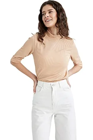 DeFacto Damen V6845az T-Shirt, , XL EU