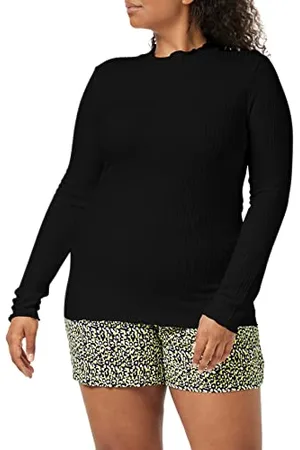 SPARKZ COPENHAGEN Damen Hillary Jersey Top Ls Langarmshirt, , 38 (Herstellergröße: Large)