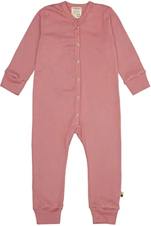 loud + proud Baby - Mädchen Feinripp, Bio Baumwolle Und GOTS Zertifiziert Schlafoverall, , 86-92 EU