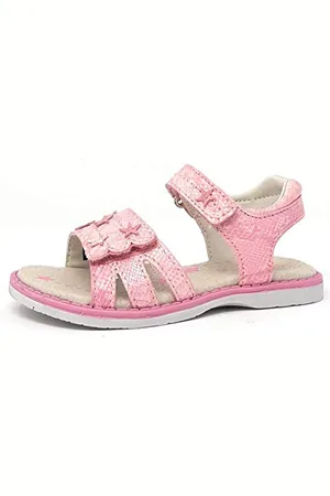 Lurchi Mädchen LULU Knöchelriemchen sandalen, Pink (Rose 43), 25 EU