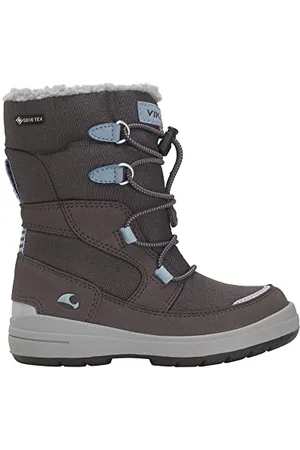 Viking Haslum High GTX Warm Sport Shoes, Dark Grey/Iceblue, 31