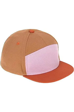 LÄSSIG Kinder Kappe Skaterkappe Cap Baumwolle größenverstellbar/Kids Skater Cap Little Gang, rust/lilac/maple, Größe 48