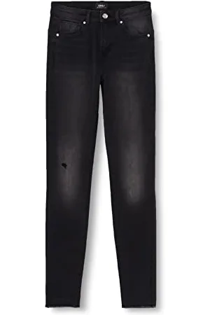 ONLY Damen Onlwauw Mid Power Push Up Gua EXT Skinny Jeanshose, , S / 32L EU