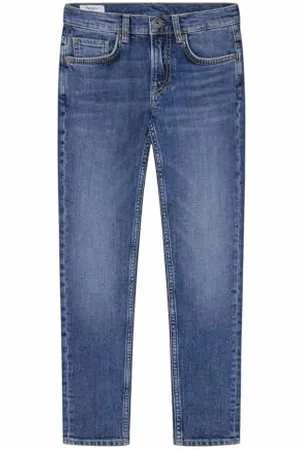 Pepe Jeans Jungen Tapered Jr Pb202202 Jeans, Blue (Denim-HT7), 12 Jahre