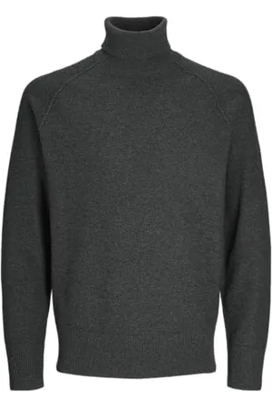 JACK & JONES JACK&JONES Herren JCOMASON Knit ROLL Neck Strickpullover, , Large