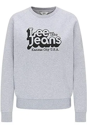 Lee Womens Graphic Crew SWS Sweater, , XXL