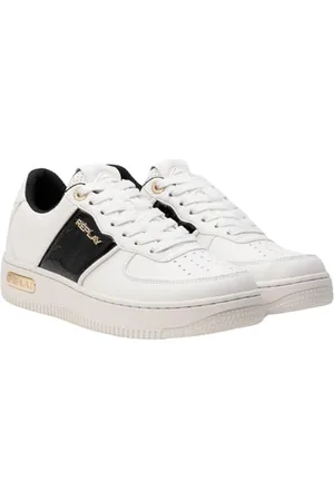 Replay Damen Sneaker mit Schnürung, Schwarz (Black Black 562), 39