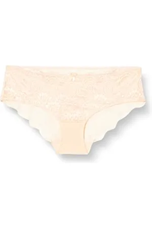 Wonderbra Damen Slip aus verführerischer Allover-Spitze , Shorty Briefcreamy pearl, L