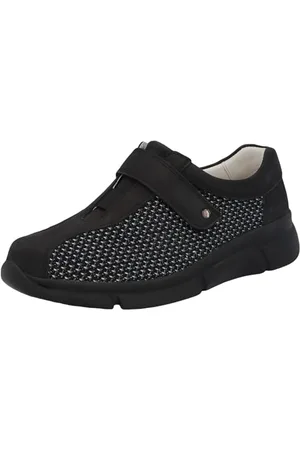 Berkemann Damen Albertina Sneaker, nachtschwarz/schwarz, 37.5 EU