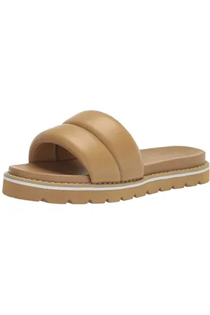 THE DROP Damen Pattie Mules mit hohem Blockabsatz, Braun , 39 EU