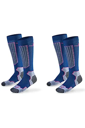 Black Crevice Merino Skisocken, 2 Paar, , 39-42
