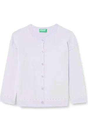Benetton Mädchen und Mädchen Koreanisches Trikot M/L 1194G5007 Strickjacke, , XXS