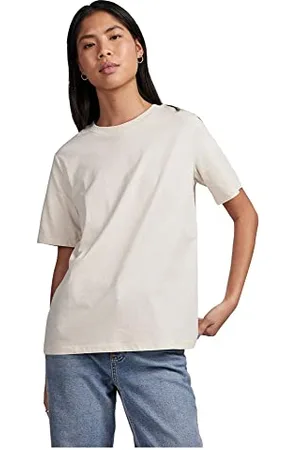 Pieces® Damen Pcria Ss Solid Tee Noos Bc, ,M