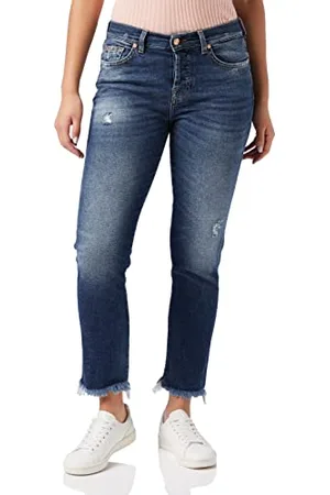 7 for all Mankind Womens Boyfriend Jeans, , 25
