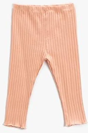 Koton Baby - Mädchen Basic Ribbed Elastic Waistband Leggings, , 9-12 Monate EU