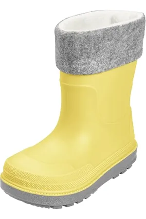 Playshoes Regenstiefel mit Futter (Herausnehmbar) Unisex Kinder Gummistiefel, , 27 EU