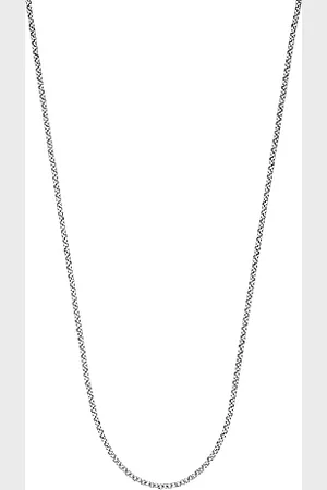 Engelsrufer Schlichte Damen Erbshalskette aus Sterling in - diamantiert - Karabinerverschluss - Länge: 70cm