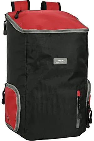 Safta Multisports Laptop-Rucksack 13,3 Zoll, ideal für Jugendliche verschiedener Altersgruppen, bequem und vielseitig, Qualität und Strapazierfähigkeit, 28 x 22 x 50 cm, Schwarz/Rot, , Estándar, Casual