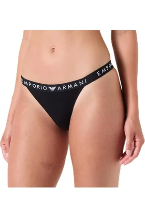 Emporio Armani Damen Iconic Logoband Brasilian Halber Slip, , S