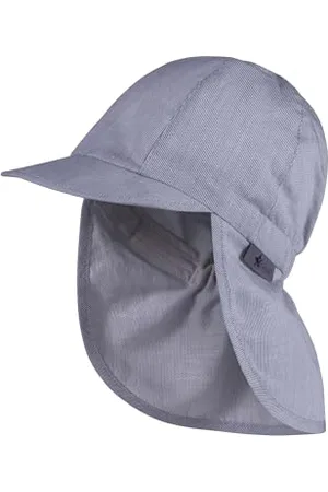 Sterntaler Schirmmütze mit Nackenschutzschutz Struktur - Jungen Mütze Baumwoll -Mischgewebe - Schirmmütze Kinder schützt den Kopf an warmen Sommertagen - Sonnenkappe Kinder - , 51