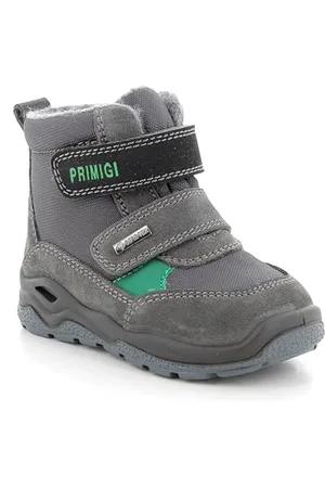 Primigi Baby-Jungen Gary GTX Schneestiefel, Grigio Scuro-Grigio, 20 EU