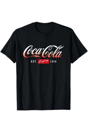 Coca-Cola Coca Cola -Logo mit Farbverlauf T-Shirt