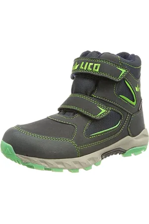 LICO Jungen Mauno V Schneestiefel, marine/grün, 39 EU