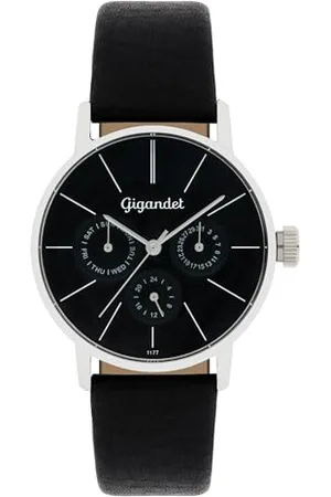 Gigandet Damen Analog Japanisches Quarzwerk Uhr mit Leder Armband VNAG38/002