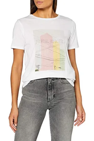 SPARKZ COPENHAGEN Damen Tinja Print Tee 1 T-Shirt, , M