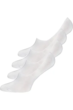 Ewers 4er-Pack Kinder-Sneaker-Socken - Kurze, unsichtbare Füßlinge mit Antirutsch-Bündchen für Mädchen und Jungen (4 Paar), No Show Socken, , Größe 21-22