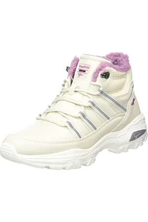 KangaROOS Damen KW-Mira Sneaker, cool beige/Grape, 37 EU