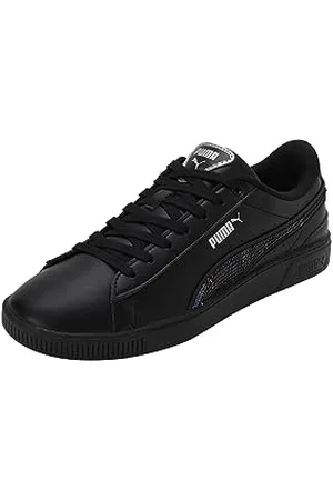 PUMA Damen Vikky V3 Winter Wonderland Sneaker, Schwarz Silber, 37 EU