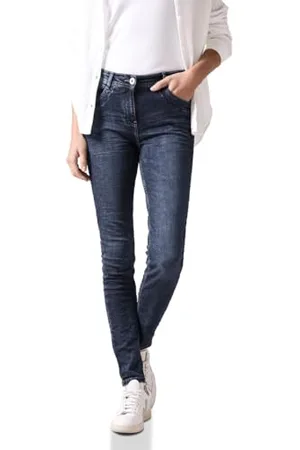 CECIL Damen B378099 Jeans Slim Fit, , 27W x 30L