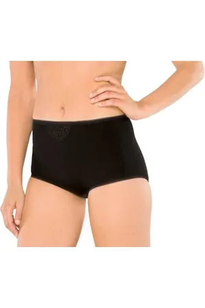 Schiesser Damen Taillenslip Maxi, 2er Pack, Gr. 46