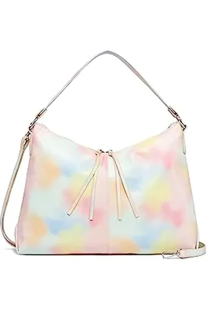 Alessandro Schultertasche Pastell Prime aus weichem, multicolor Material 40cm x 29cm x 8 cm