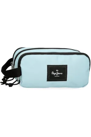 Pepe Jeans Aris Colorful Federmäppchen, dreifach, , 22 x 10 x 9 cm, Polyester, von Joumma Bags, , Dreifach Federtasche