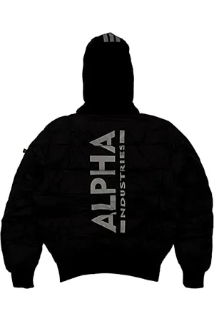 Alpha Industries Herren MA-1 ZH Back Print Puffer FD Winterjacke, , L