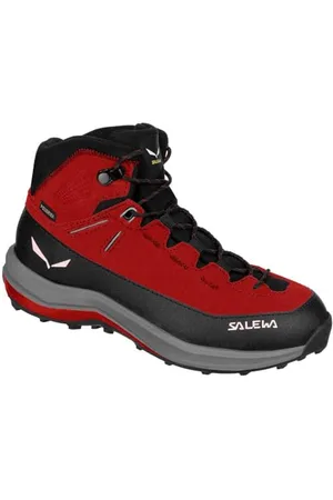 Salewa Mountain Trainer 2 Powertex Mid Wanderstiefel Kinder, Rot, 36
