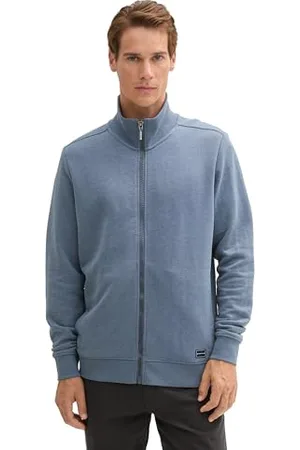 TOM TAILOR Herren Basic Sweatjacke, , S