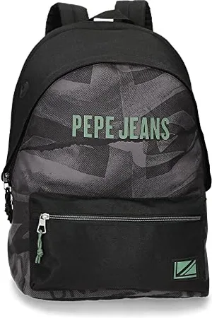 Pepe Jeans Davis Rucksack für Laptop, Doppelfach, anpassbar, 15,6 Zoll, , 31 x 44 x 17,5 cm, Polyester, 20,46 l