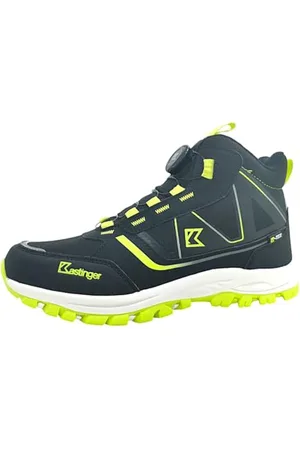 KASTINGER WENGER MID XT KTX Wanderschuh, Jet Black/Lime, 33 EU