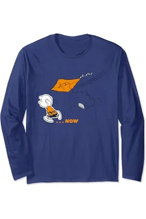 Peanuts Charlie Brown Damals und heute Langarmshirt
