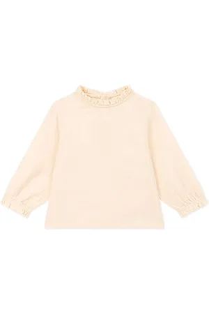 Petit Bateau Baby Mädchen Langarmbluse, , 12 Monate