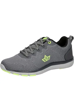 LICO Unisex Colour Sneaker, Grau/Lemon, 46 EU