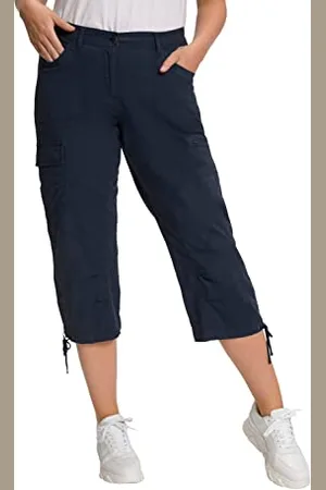 Ulla Popken Damen 7/8 Cargohose, , 40W / 32L