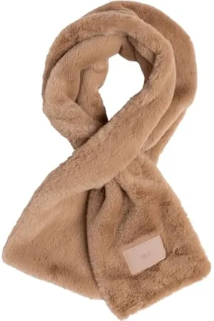 Replay Damen Schal aus Kunstfell, Grau (Taupe Gray 0217), Onesize