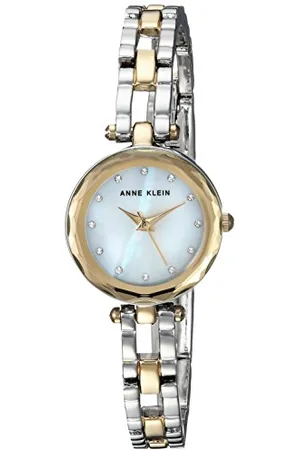 Anne Klein Damen-Armbanduhr mit Premium-Kristallakzenten