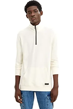 TOM TAILOR Herren Troyer Sweater 1034005, , XL